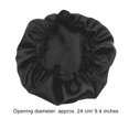 thumbnail image 3 of Paquete de 6 gorros para el pelo atractivos, cómodos, transpirables, pañuelo para la cabeza, gorro para dormir, turbantes, cubierta para la Juegos de accesorios de baño Negro Código promedio Matsuzay  HA047936-05B, 3 of 5