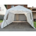 thumbnail image 4 of Gazebo Penguin Car Shelter 11 ft. X 16 ft. White, 4 of 12