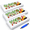 3 PCS, variant on Inflatable Serving Bars Ice Buffet Salad Trays Food Drink Holder Cooler Containers Indoor Outdoor Bbq Picnic Pool Party Supplies L