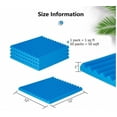 thumbnail image 5 of TIANLAIMEI 24 Pack Acoustic Foam Panel Wedge Studio Soundproofing Acoustic Treatment Wall Tiles, 5 of 8
