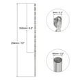 thumbnail image 2 of Uxcell 5mm Twist Drill Bits, High-Speed Steel Extra Long Drill Bit 254mm Length, 2 of 5