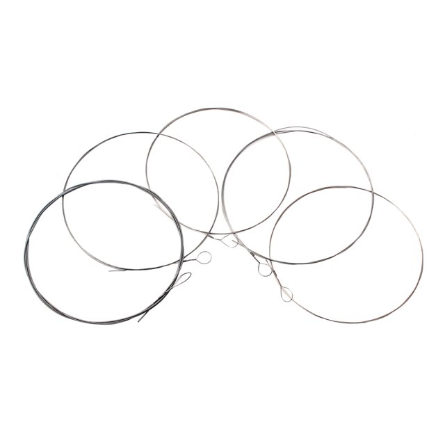MasteelfCA 5 Pcs Cordes de Banjo en Alliage de Cuivre Enduit d'Acier Inoxydable Accessoire de Banjo