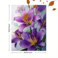 thumbnail image 3 of Purple Lily Watercolor Entryway Home Wall Art, 3 of 8