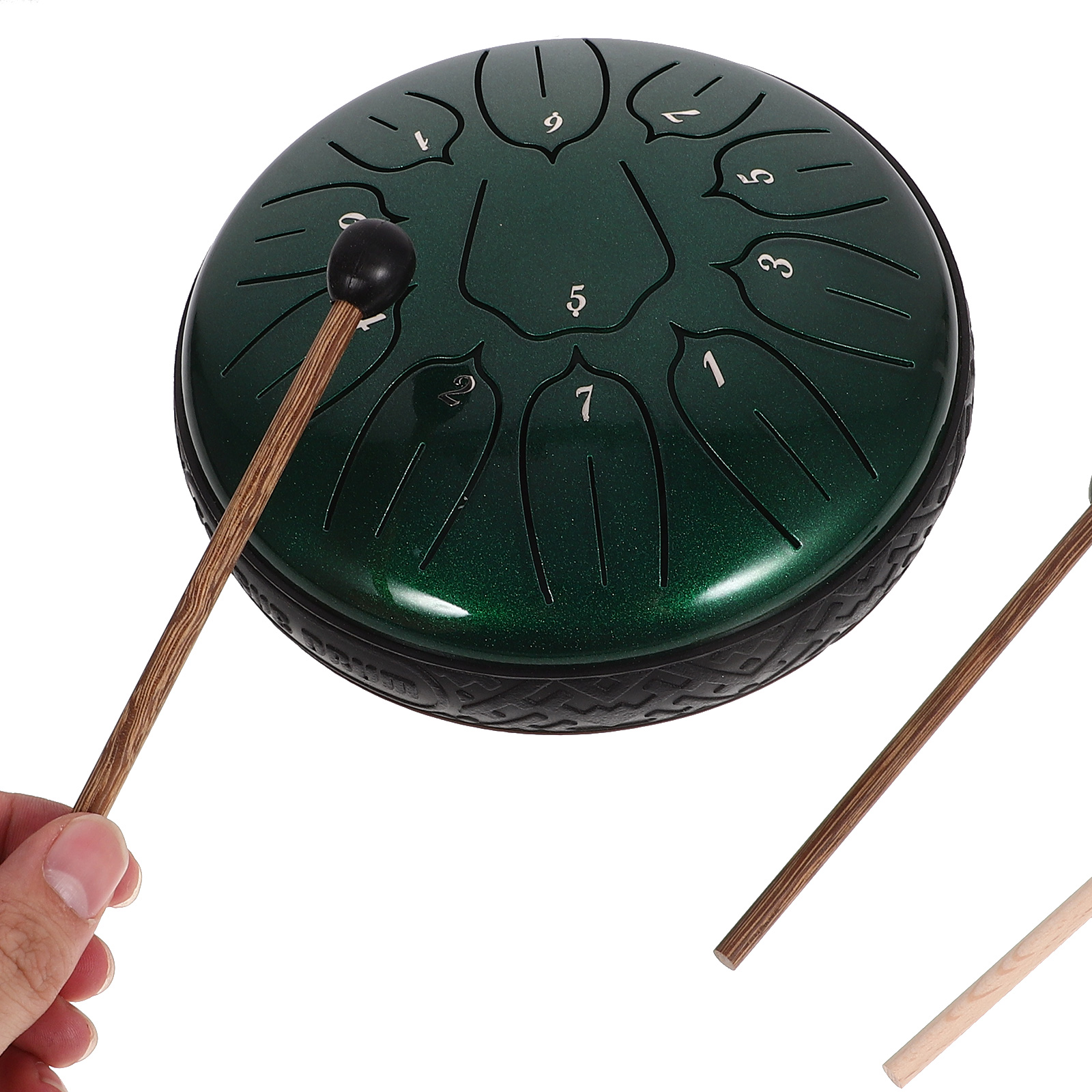 Steel Tongue Drum Chic Instrument Ethereal Drum Hand Drum Kids Instrument Adult Kids Playing Drum Child