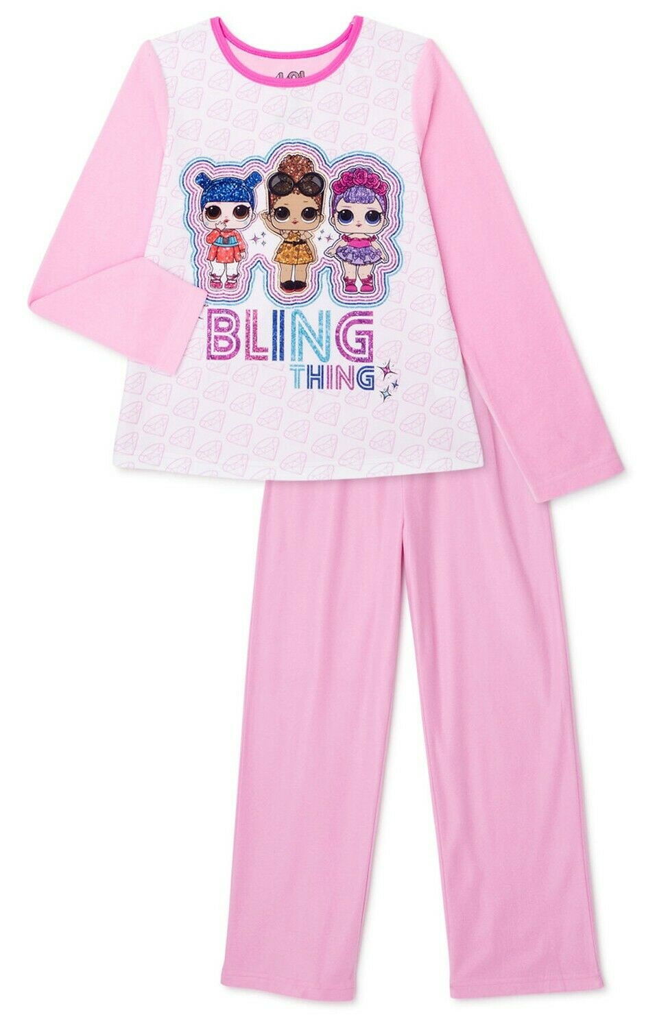 A M E LOL Surprise Girls Queen 2-Piece Pajamas