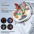 thumbnail image 3 of Smart Watches for Women, 1.27" HD Touchscreen Fitness Tracker with Bluetooth Calls, 100+ Sport Modes Ladies Smart Watch, IP68 Waterproof Fitness Activity Tracker, 3 of 7