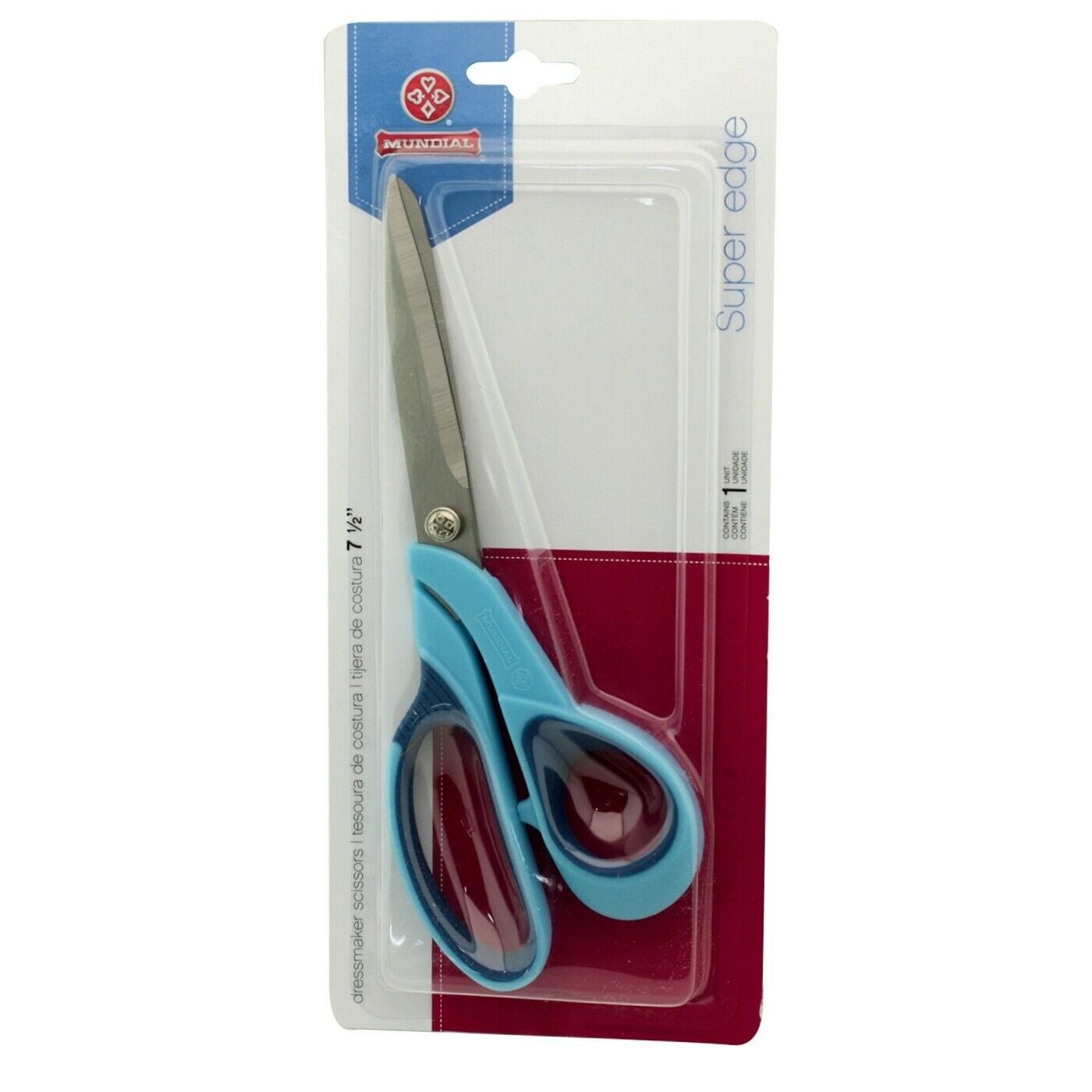 Mundial Super Edge 7-1/2' Bent Handle Dressmakers Scissors Shears