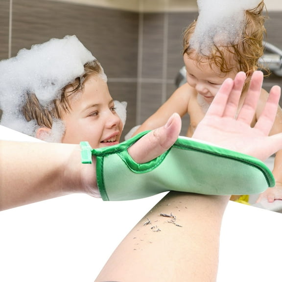 Vnanda Korean Exfoliating Mitt Asian Exfoliating Bath Washcloth Body Scrub Mitt Shower Washcloth Double Sided Exfoliating Cloth Gloves Dead Skin Towels