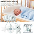 thumbnail image 3 of Cochecito de bebé, cuna, actividad, juguetes de peluche en espiral, cochecito de bebé infantil, asiento de coche, juguetes colgantes, juguetes educativos de peluche, 3 of 8