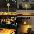 thumbnail image 5 of Tsothea 4Pack Gold Rechargeable Cordless Table Lamps, 3CCT Dimmable LED, 5000mAh, 5 of 7