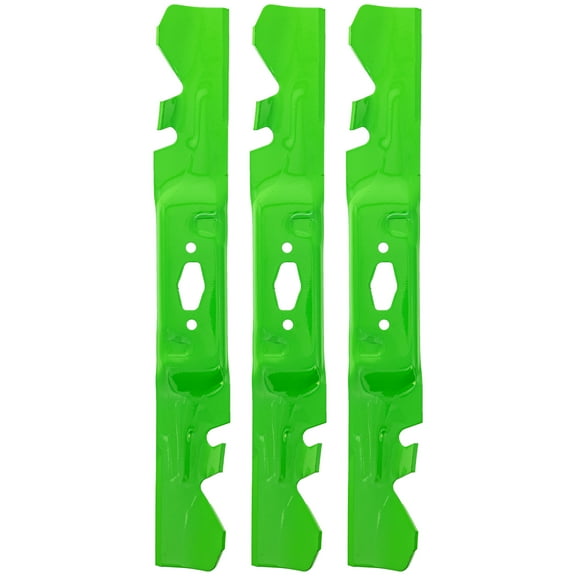 LawnRAZOR Blade for Cub Cadet MTD 742P05086-X Toothed 3 Pack 810-CBL2722D