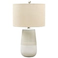 thumbnail image 2 of Signature Design by Ashley - Shavon Ceramic Table Lamp - Beige/White, 2 of 2