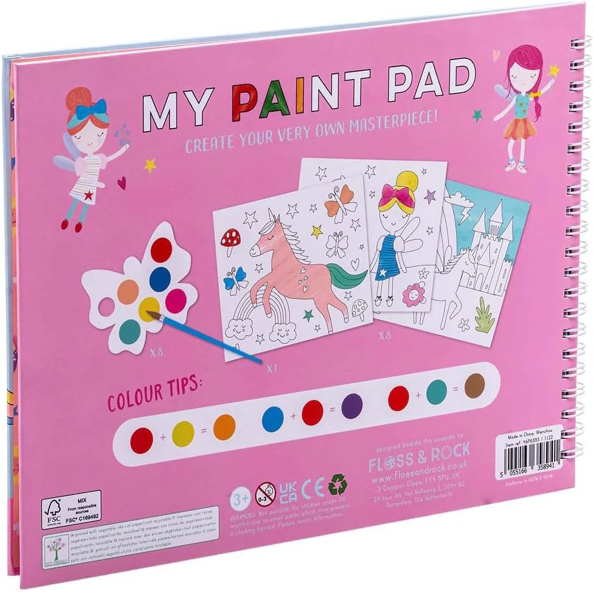 Floss & Rock Rainbow Fairy My Paint Pad Set