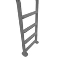 thumbnail image 4 of Heavy Duty Resin In Pool Deck Ladder Above Ground - Grey, 4 of 4