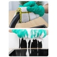 thumbnail image 7 of Kitchen Cleaning Cloth 1 Pack Thickened Rags with Plaid Design, Durable Reusable Absorbent Microfiber Wiping Dish Towels Multi Purpose Easy to Clean for Household Cleaning(Yellow,12x12"), 7 of 7