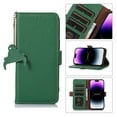 thumbnail image 2 of Nalacover Cute Wallet Case for iPhone 14, Card Slots Cash Holder Premium Faux PU Leather Flip Folio Cover with Magnetic Clasp RFID Blocking Kickstand Anti-Scratches Protective Case,Green, 2 of 8
