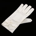 thumbnail image 4 of Guantes Cortos Muñeca para Nupica Baile de Disfraces Beige, 4 of 8