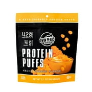 Twin Peaks Ingredients Protein Puffs Nacho Cheese -- 2.1 oz Pack of 4