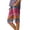 Red_#01, variant on Sewkxo Womens Bermuda Shorts Knee Length Dressy Causal Elastic Waist Buttons Linen Shorts Summer Beach Shorts with Pockets,Orange 2XL