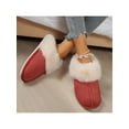 thumbnail image 5 of Cozy Winter Women's Slippers - Slip-On Design with Plush Fleece Lining, Fluffy Moccasin, and Non-Slip Platform, 5 of 8