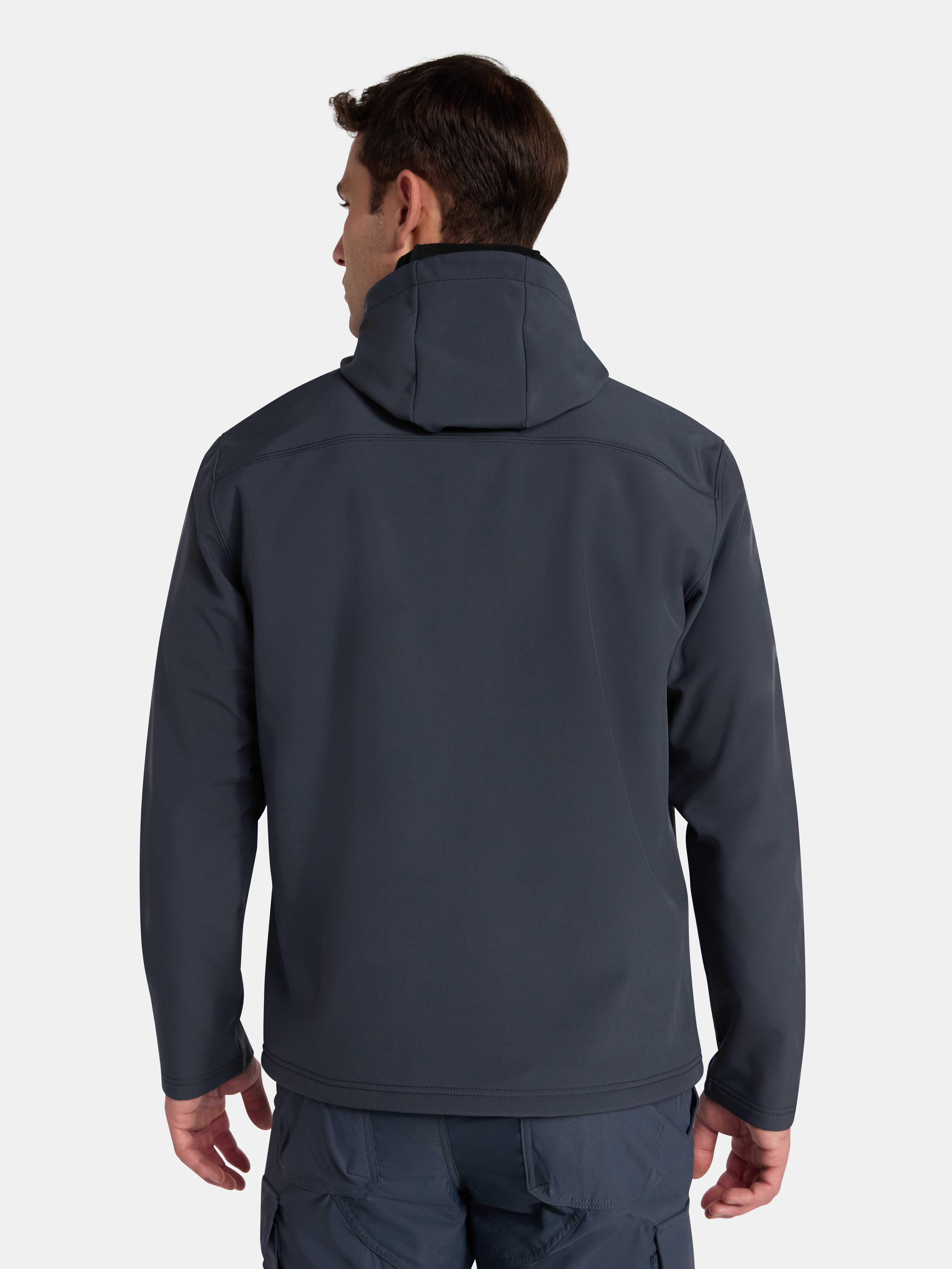 Ozark Trail Men's & Big Men's Softshell Jacket with Hood, Sizes S-3XL