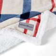 thumbnail image 2 of Eddie Bauer Plaid Plush Fleece Throw, 2 of 4