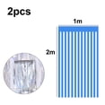 thumbnail image 2 of Fringe Curtains - 2 Packs 3.28ftx6.56ft Sparkle Curtains Party Decorations Photo Booth Decorations Party, 2 of 5