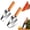 2 Pcs, variant on Triangle Watermelon Slicer, Stainless Steel Fruit Cutter for Melon, Quick & Effortless Slicing Tool for Parties Camping Picnics