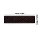 thumbnail image 3 of Non Slip Carpet Stair Tread Rug | Self Adhesive Indoor Outdoor Step Mat | Soft Polyester Fabric | Easy Care Washable | Soundproof Scratch Resistant | 22x4.5x70cm | Beige Coffee Gray Dark Gray, 3 of 6