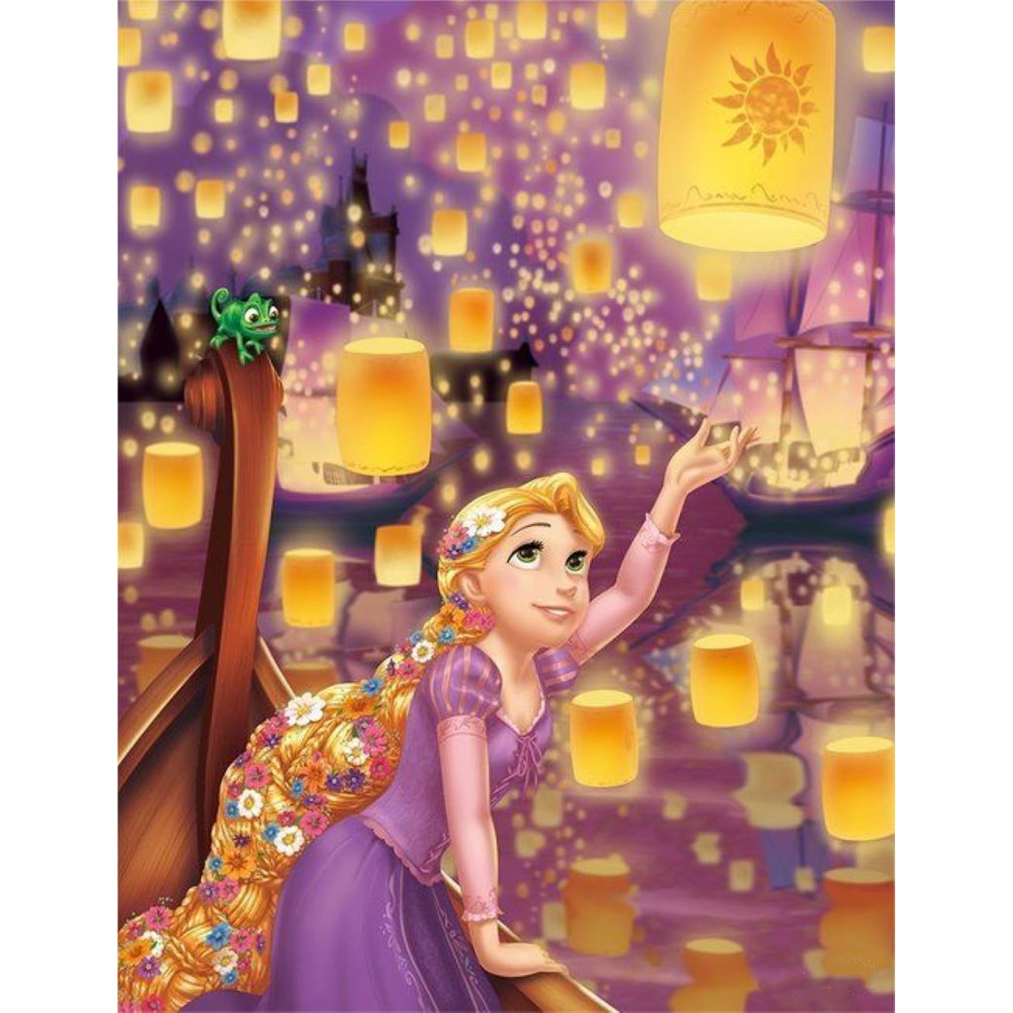 Princess Diamond Art Kits for Adults Funny Diamond Painting Kit for Beginner Cartoon 5D DIY Diamond Dots Full Drill Crafts for Gem Art Dot Art for Adults Home Wall Decor for Teens 12x16 in
