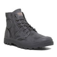 thumbnail image 1 of Palladium Pallabrouse Wax Unisex Lace Up Canvas Ankle Boot In Grey Size 7, 1 of 6