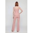 thumbnail image 4 of Women's Mid Rise Boot Cut Crepe Knit Pants, 4 of 4