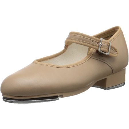 MSMAX Women's Mary Jane Tap Shoes | Jazz Dance Flats With 1-Inch Heel For Practice & Performance