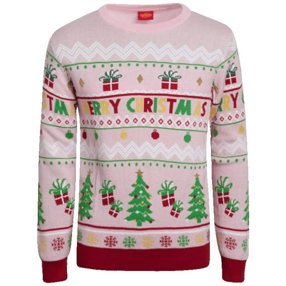 Threadcraft Girls' Sweater - Cozy Crewneck Pullover Ugly Christmas Sweaters for Girls (7-16)