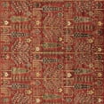 thumbnail image 1 of Ahgly Company Indoor Square Oriental Brown Industrial Area Rugs, 7' Square, 1 of 4