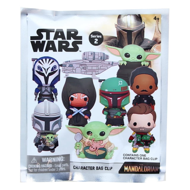 Clip para bolsa Star Wars Mandalorian 3D Foam Serie 2