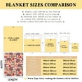 thumbnail image 5 of Yibo Cute Hedgehog Blanket Flannel Soft and Comfortable Anti-static Bed Sofa Blanket, 5 of 9