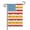 D, variant on XaaKee Garden Flags, American Flag Motif With Blue Hydrangeas Yard Flag, Double-Sided High-Quality White Linen Small Garden Flags, Rustic Elegance For Outdoor Patio Decor, 12x18Inch