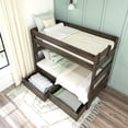 thumbnail image 6 of Max & Lily Solid Wood Modern Farmhouse Farmhouse Twin/Twin Bunk Bed with Storage Drawers, 6 of 7