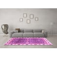 thumbnail image 3 of Ahgly Company Indoor Rectangle Oriental Pink Traditional Area Rugs, 6' x 9', 3 of 4