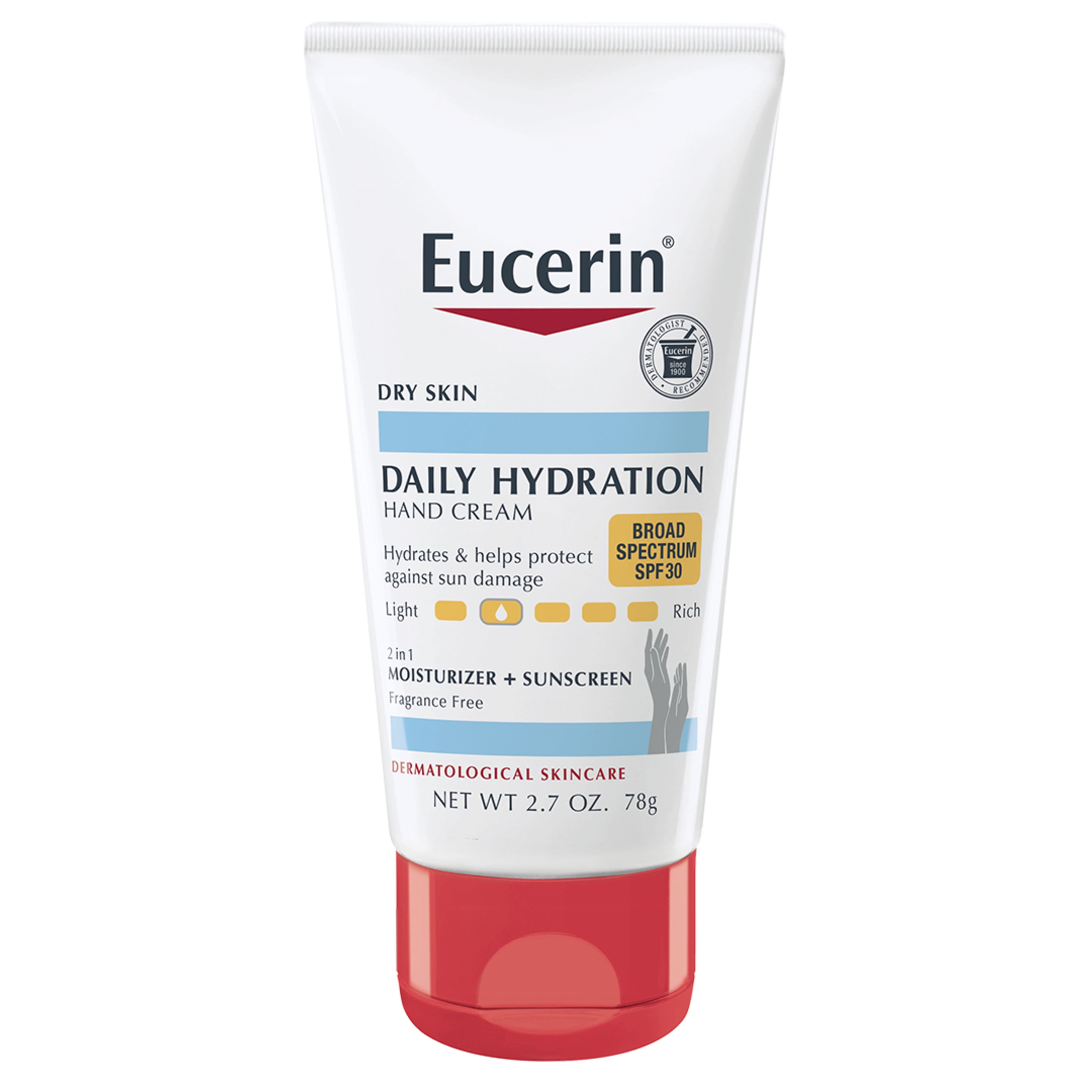 Eucerin Daily Hydration Broad Spectrum SPF 30 Hand Cream, 2.7 OZ