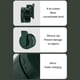 thumbnail image 3 of Hang Belt Mini Summer Outdoor 3 Speed Fan USB Rechargeable Fan,C, 3 of 5