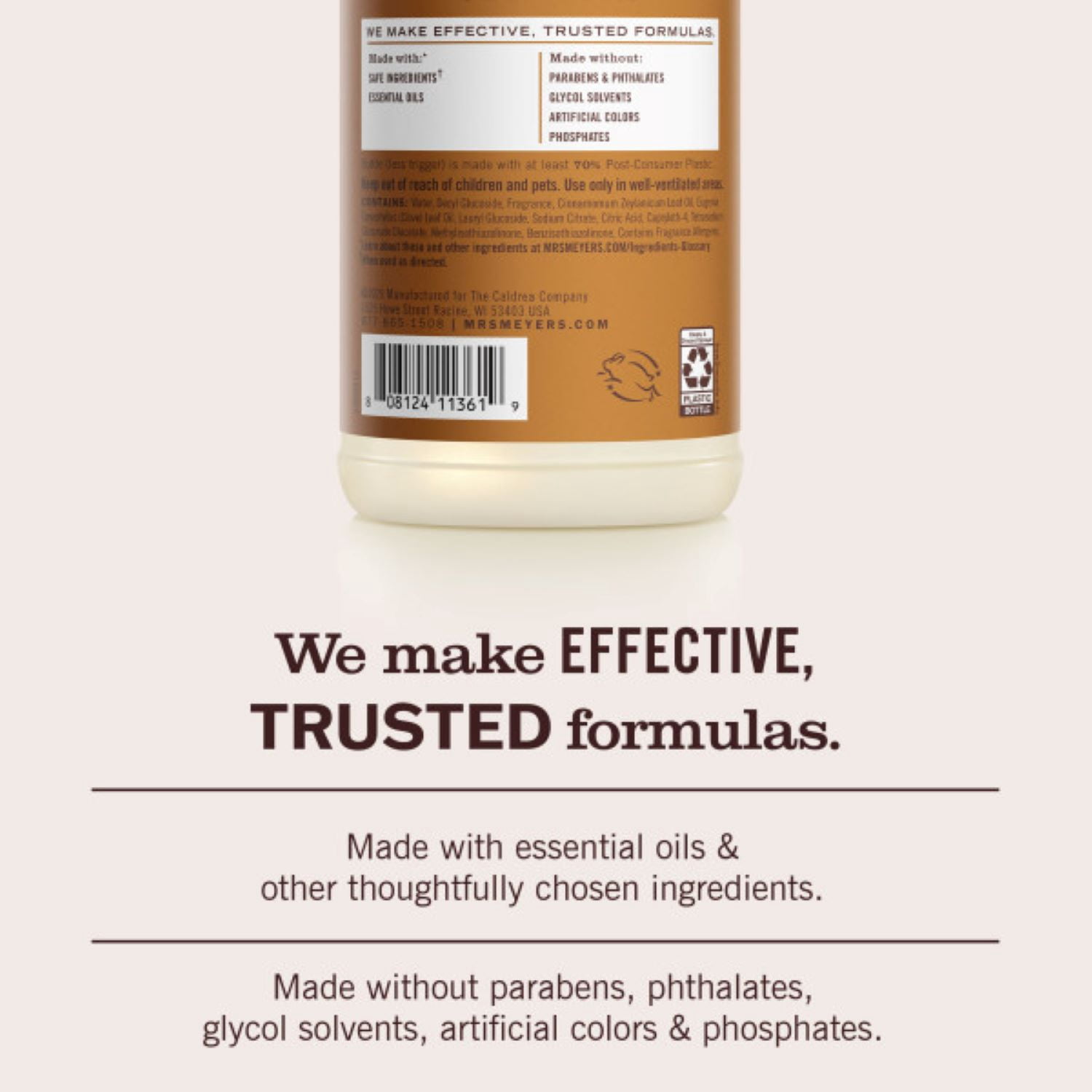 Mrs. Meyer’s Clean Day Multi-Surface Everyday Cleaner, Acorn Spice Scent 473 mL