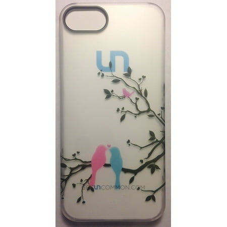 - Uncommon LLC Forever Birds Clear Frosted Deflector Hard Shell Case Cover for iPhone 5 / 5S - Retail Packaging
