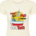 thumbnail image 3 of SpongeBob SquarePants - Squidward I Dont Get Paid Enough - Juniors Fitted Graphic T-Shirt, 3 of 6