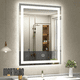 thumbnail image 4 of Espejo con Luz Led Touch 3 Tonos CTT de Pared Marthing Espejo con Luz Led de Pared, Ideal Para Baño, Vestidor, Tocador, Espejo de Baño Rectangular Vertical 52.5x37.5cm con Marco Luz LED, 4 of 10