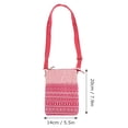 thumbnail image 2 of HEATSHAKING 1Pc Red Crossbody Phone Bag Workmanship Comfortable Hand Feel, 2 of 8