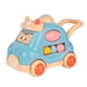thumbnail image 1 of Coches De Bebé, Juguete De Dibujos Animados Coloridos Para Niños Pequeños, Juguete Push Go Con Patrón De Animales, Vehículos Resistentes Al Alfabeto Inglés, Juguetes Para Bebés Para Chico seitruly FN003406-01, 1 of 6