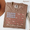 thumbnail image 4 of VibeNest Studio Unisex Paws and Stripes Forever Dachshund American Flag 4th of July Garment Dyed Graphic T-Shirt, 4 of 8