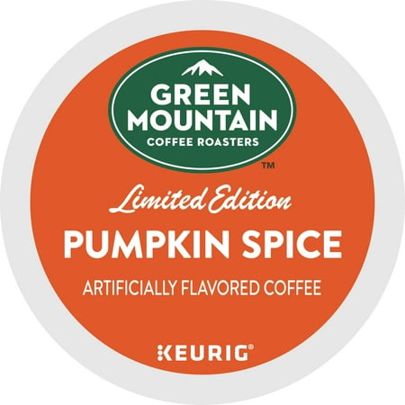 Green Mountain Coffee Pumpkin Spice Keurig Single-Serve K-Cup Pods, Light Roast Coffee, 18 Count